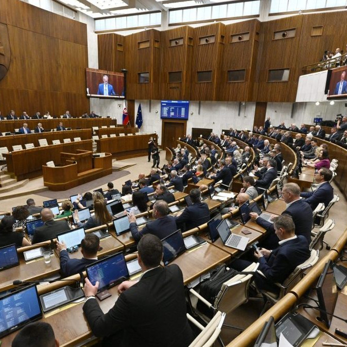Snímka zo zasadnutia NR SR na poslednej riadnej schôdzi pred tradičnou letnou prestávkou.