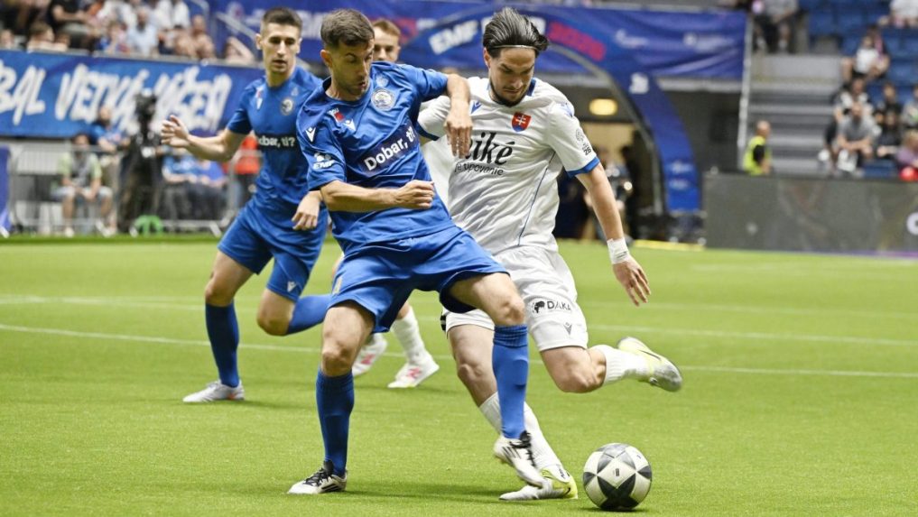 ME v malom futbale: Slováci po trojgólovom manku ešte zdramatizovali záver, na body proti Bosne to však nestačilo