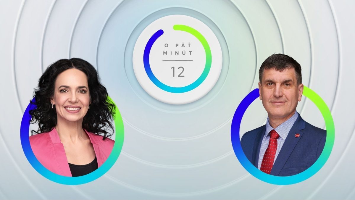 Hosťami O 5 min&uacute;t 12 boli europoslanci Miriam Lexmann a Branislav Ondru&scaron;