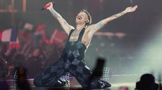 Jonas Lovv z Nórska vystupoval s piesňou "YA YA YA".