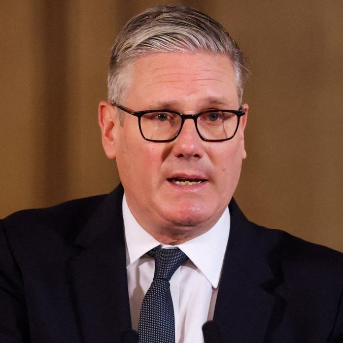 Britský premiér Keir Starmer.