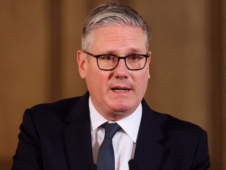 Britský premiér Keir Starmer.