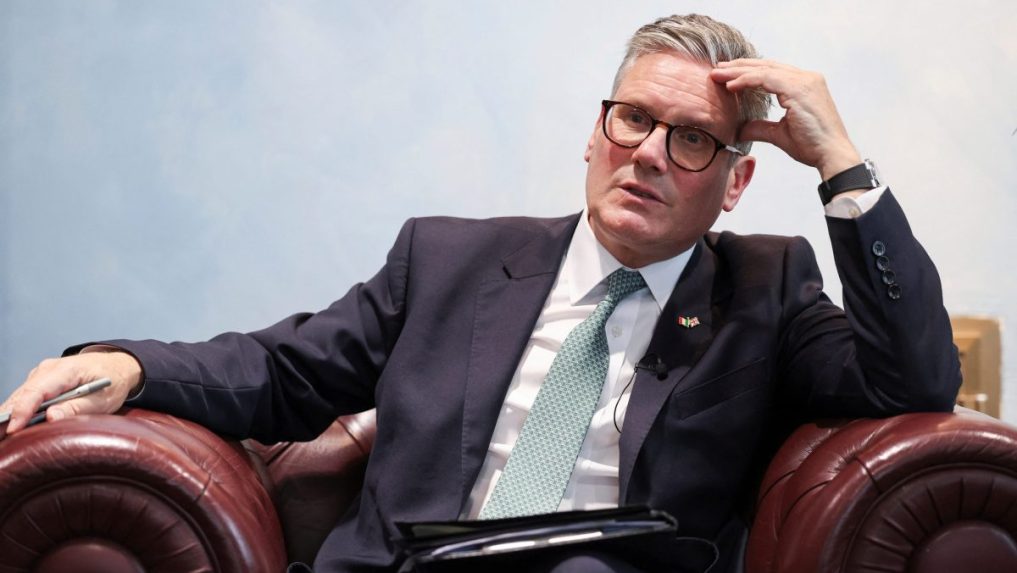 Britský premiér Keir Starmer.