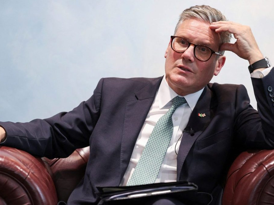 Britský premiér Keir Starmer.