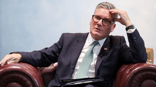 Britský premiér Keir Starmer.