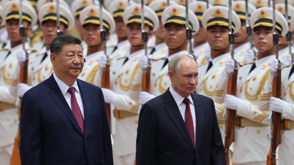 Si Ťin-pching a Vladimir Putin