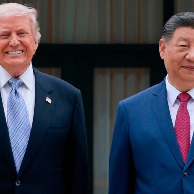 Americký prezident Donald Trump a čínsky prezident Si Ťin-pching.