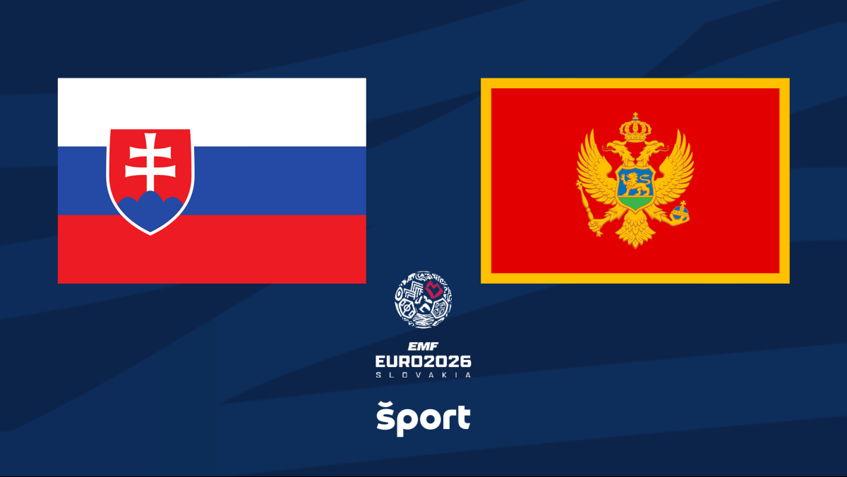 Sledujte NAŽIVO ME v malom futbale: Slov&aacute;ci čelia v poslednom skupinovom dueli Čiernej Hore