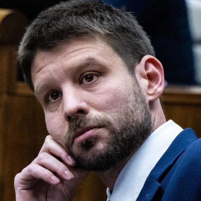 Predseda PS Michal Šimečka.