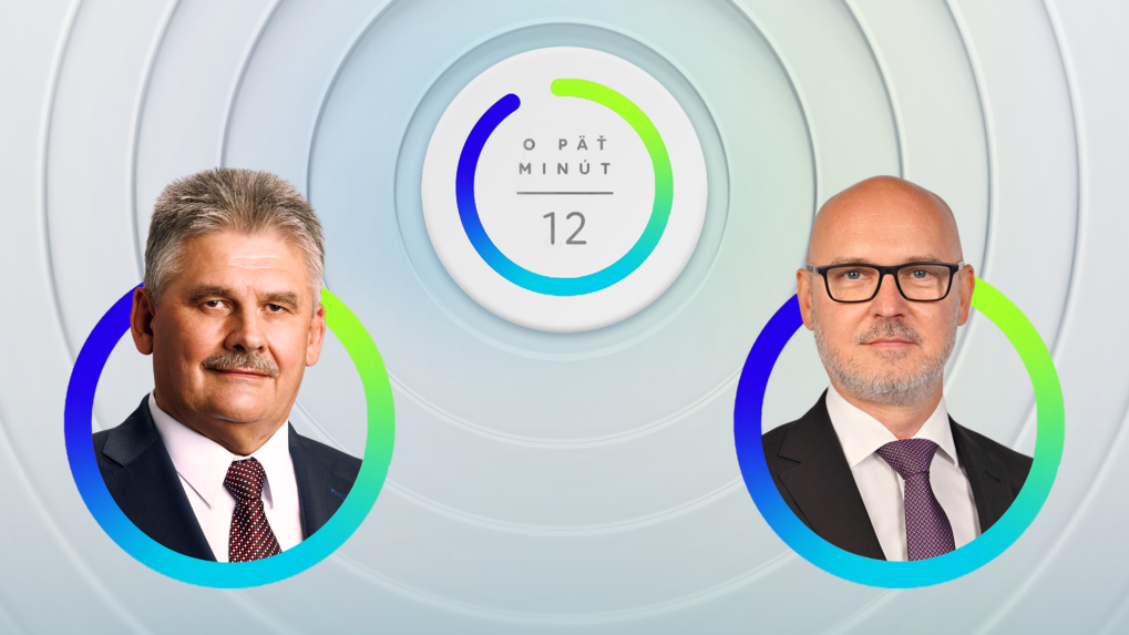 Ján Richter a predseda strany SaS Branislav Gröhling