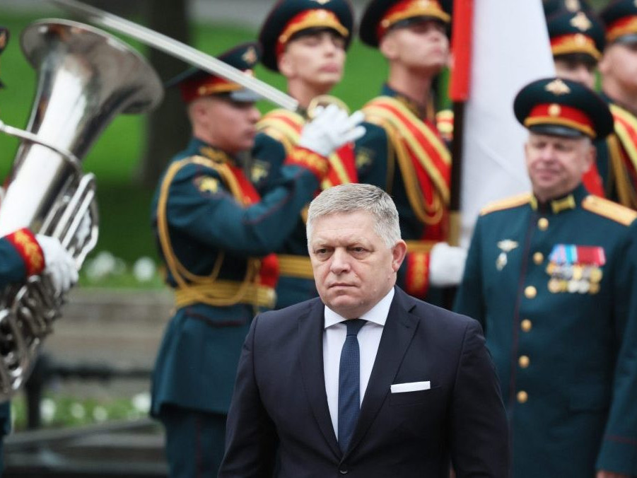 Robert Fico v Moskve