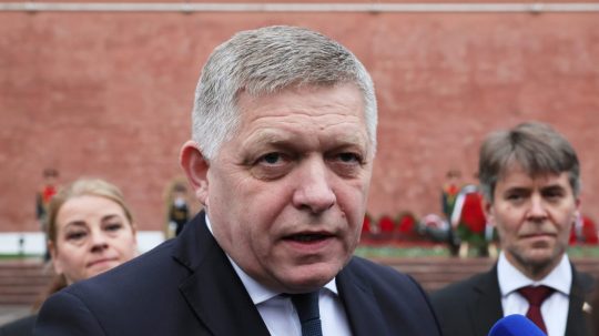 Robert Fico v Moskve