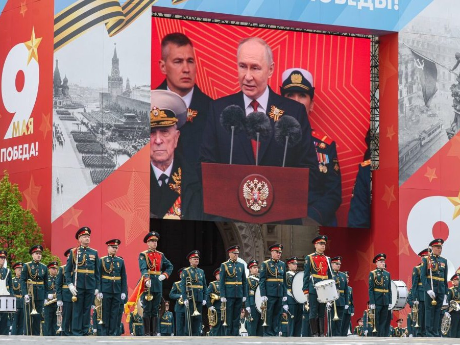 Oslavy v Moskve