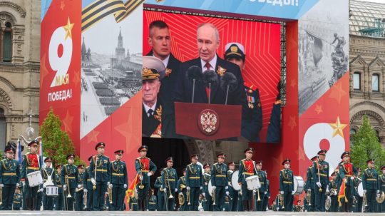 Oslavy v Moskve