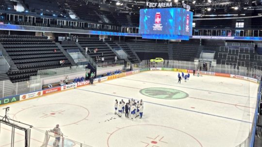 Slováci majú za sebou prvý tréning v dejisku MS 2026: Vieme, ako boli zložené jednotlivé formácie
