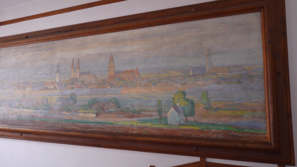 Obraz, ktor&yacute; namaľoval J&uacute;lius Koreszka.