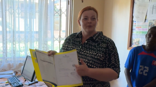 Slovenská lekárka Barbora Šilhárová.