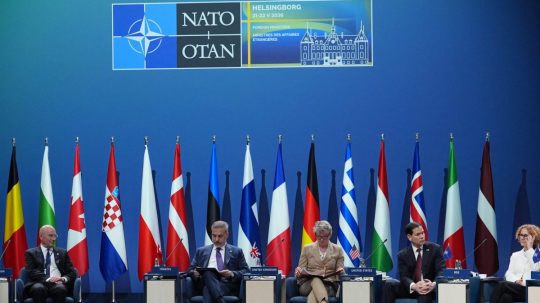 Zasadnutie ministrov zahraničných vecí krajín NATO