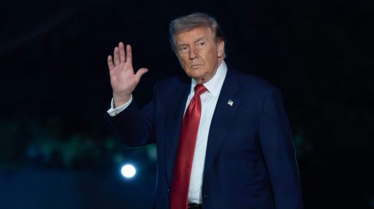 Na snímke Donald Trump.