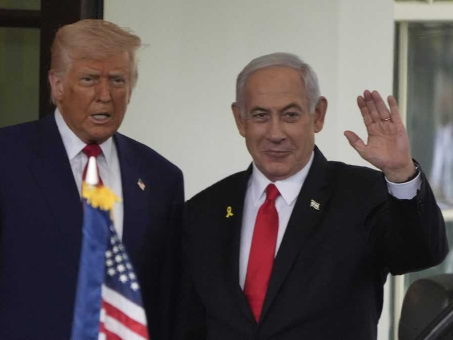 Trump a Netanjahu