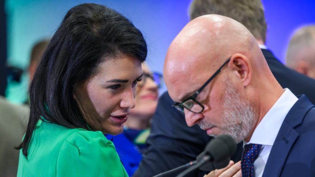 Na snímke Jana Bittó Cigániková a Branislav Gröhling.