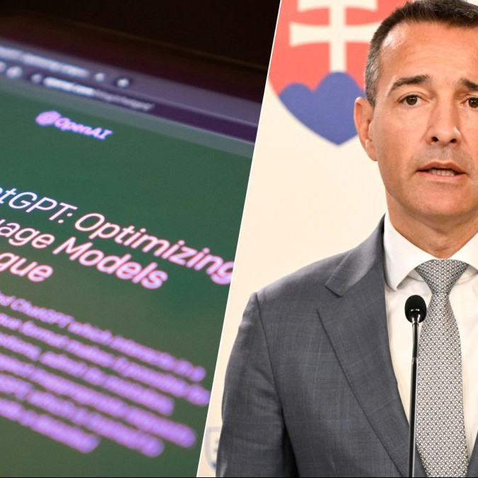 Na kombosnímke logo ChatGPT a Tomáš drucker.