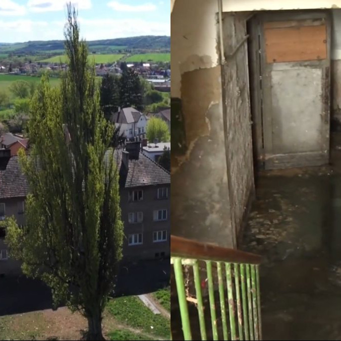 Smrad, fekálie a strach z epidémie: Obyvatelia bytových domov vo Fiľakove sú zúfalí, vlastník nariadenia ignoruje