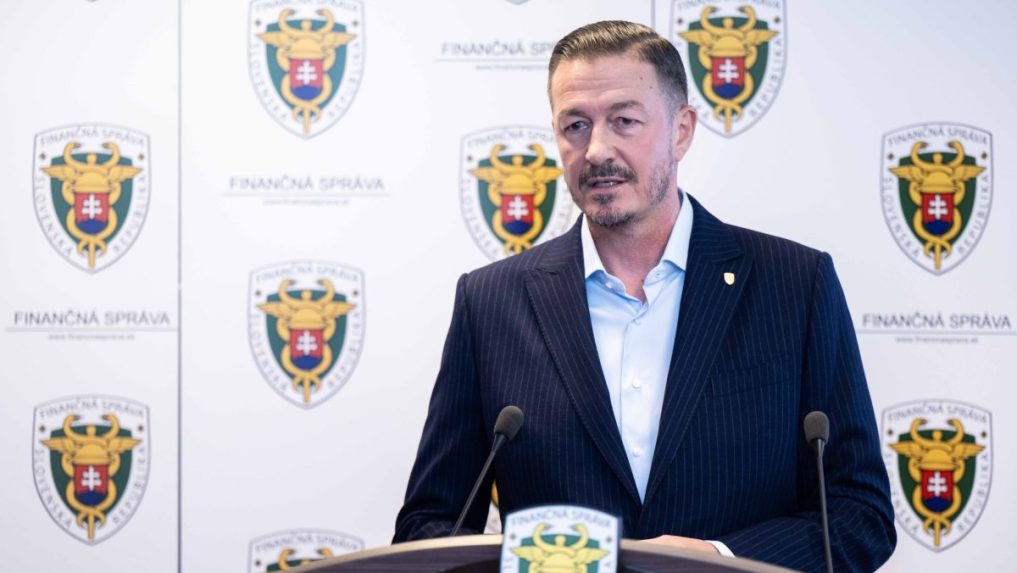 Na snímke prezident Finančnej správy SR Jozef Kiss.