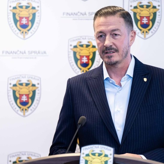 Na snímke prezident Finančnej správy SR Jozef Kiss.