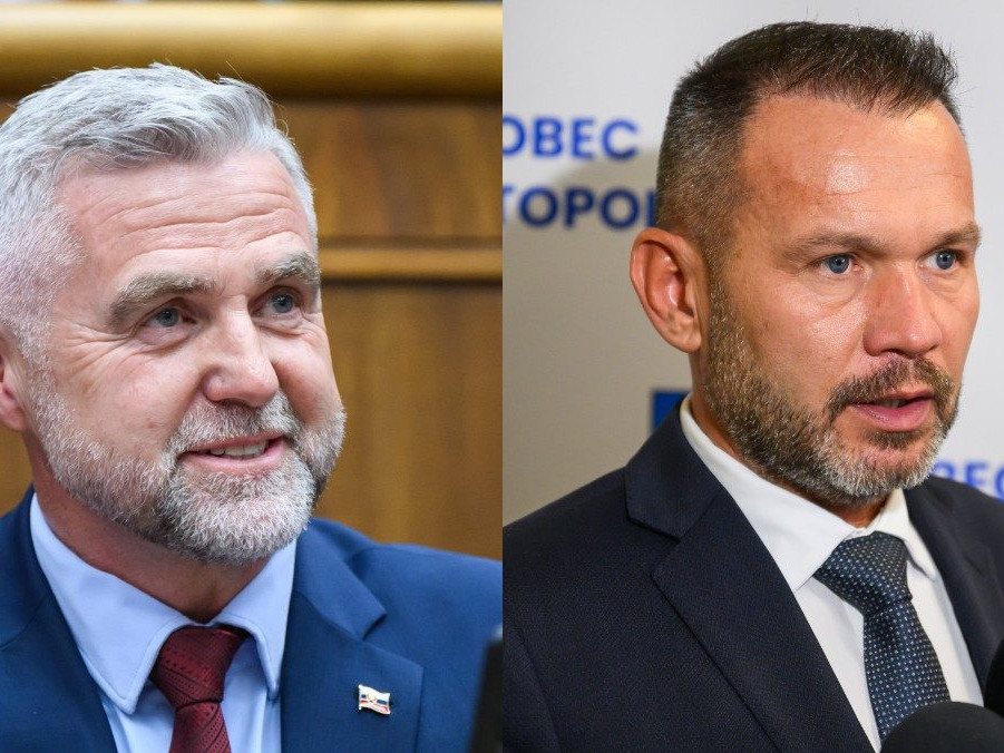 Tibor Gašpar a Branislav Becík.