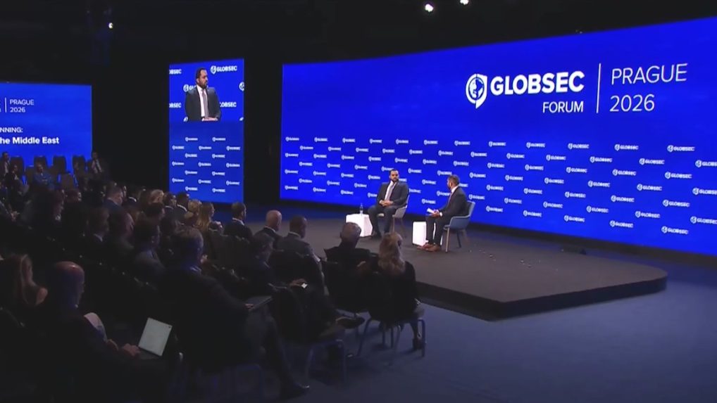 Na ilustračnej snímke Globsec.