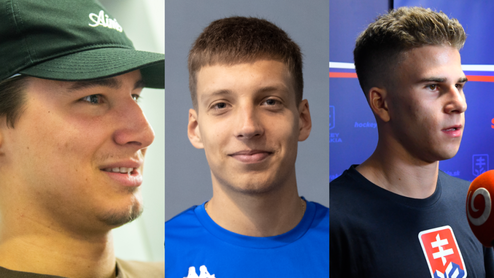 Zľava Martin Chromiak, Jozef Viliam Kmec a Filip Mešár.
