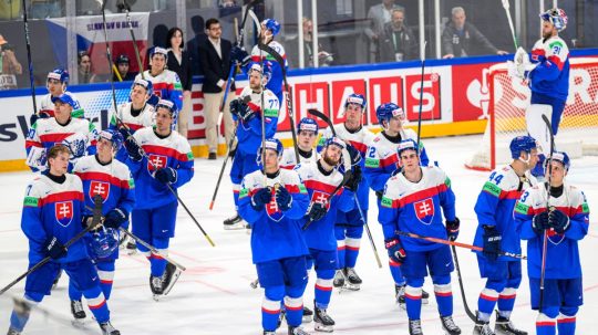 Slovenskí hokejisti.