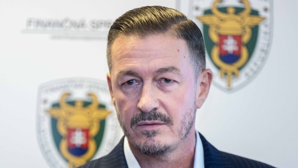 Na snímke prezident Finančnej správy SR Jozef Kiss.