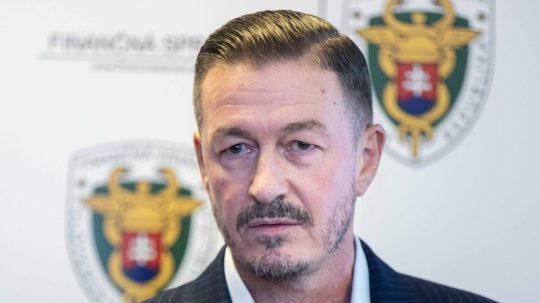 Na snímke prezident Finančnej správy SR Jozef Kiss.