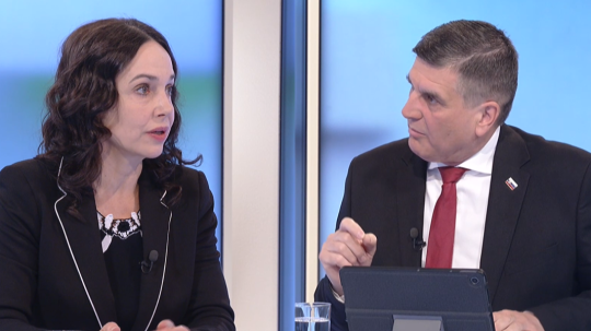 Europoslanci Miriam Lexmann a Branislav Ondruš.