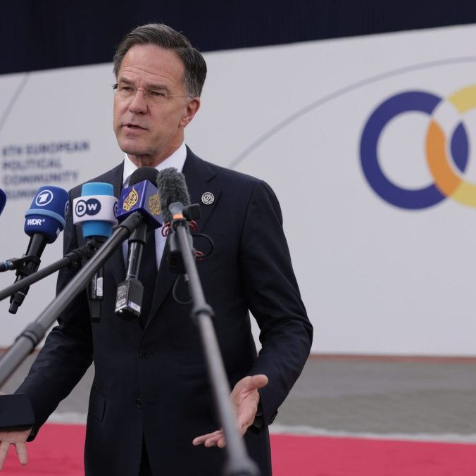 Na snímke Mark Rutte.
