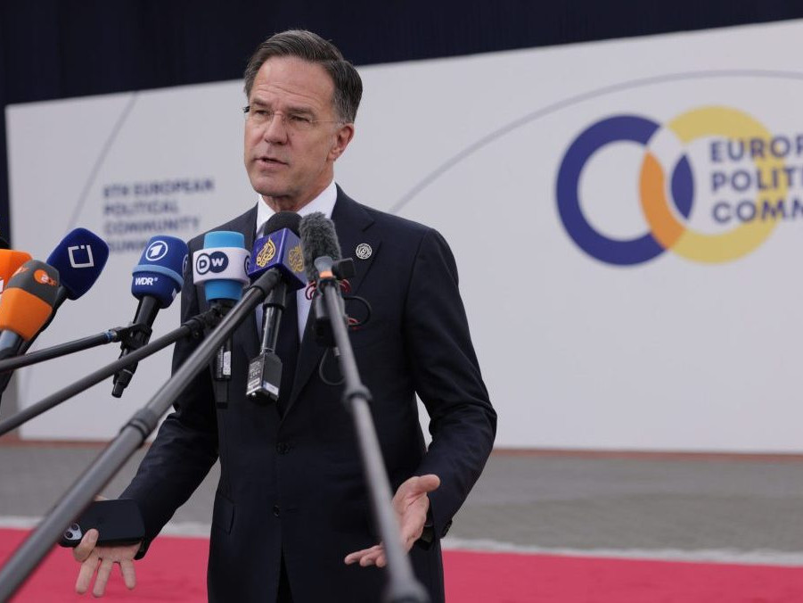 Na snímke Mark Rutte.