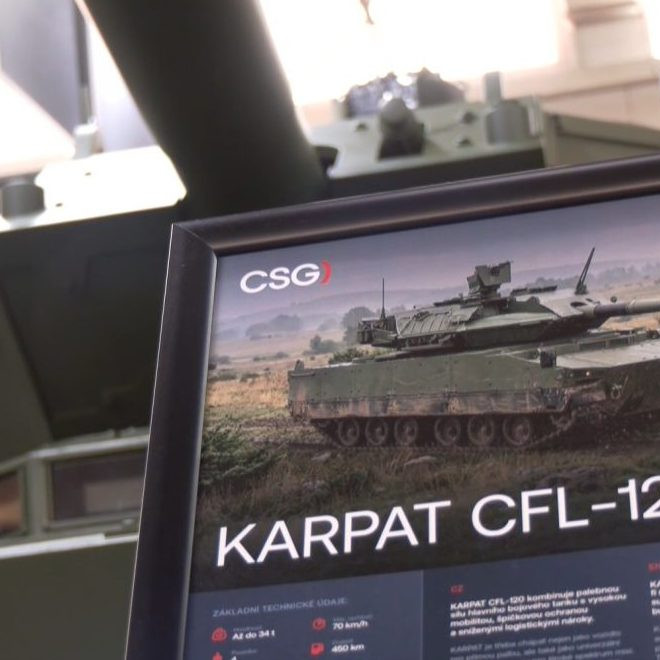 Švédsky tank CV 90120 a český Karpat z kategórie stredných tankov zažívajú celosvetový vzostup.