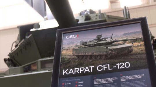 Švédsky tank CV 90120 a český Karpat z kategórie stredných tankov zažívajú celosvetový vzostup.