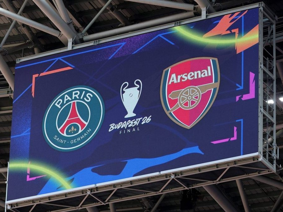Paríž St. Germain vs. Arsenal Londýn.