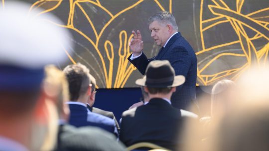 Na snímke Robert Fico.
