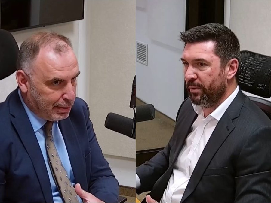 Ivan Štefunko (PS) a Richard Takáč diskutovali v Sobotných dialógoch.
