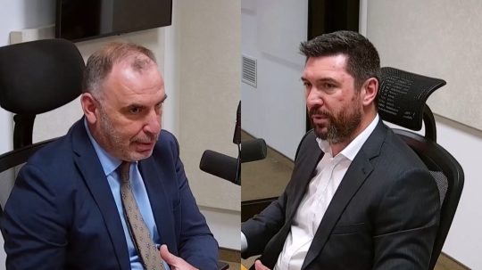 Ivan Štefunko (PS) a Richard Takáč diskutovali v Sobotných dialógoch.