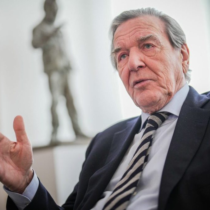 Bývalý nemecký kancelár Gerhard Schröder.