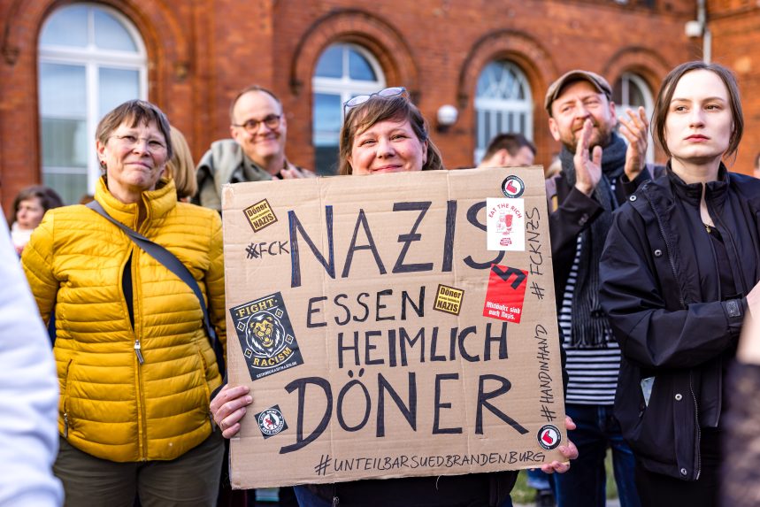 Protesty v Nemecku na Sviatok pr&aacute;ce.