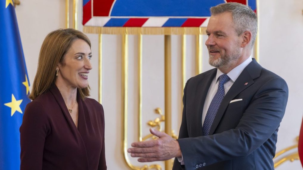 Peter Pellegrini a Roberta Metsolová.