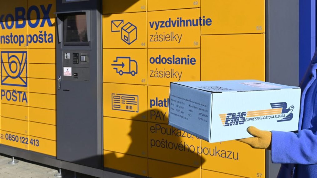 Balíkobox Slovenskej pošty.