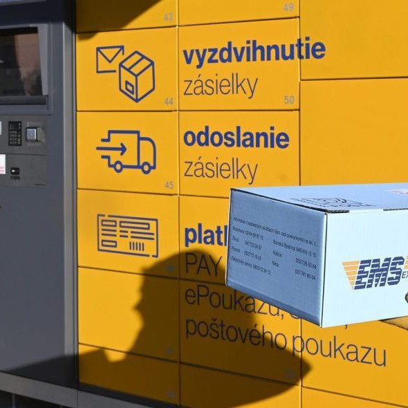 Balíkobox Slovenskej pošty.