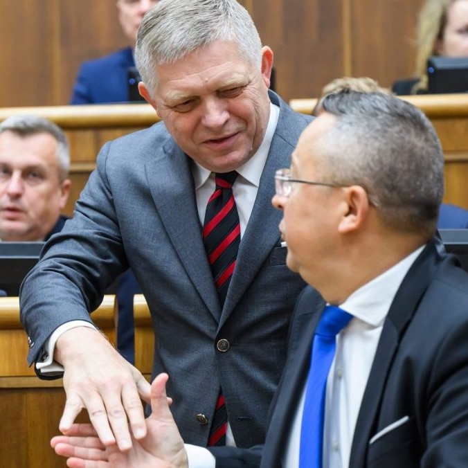 Robert Fico a Ladislav Kamenický